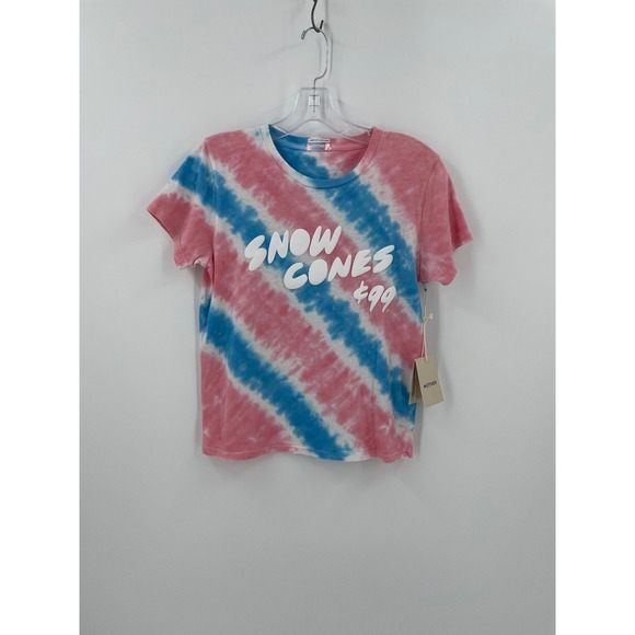MOTHER Tops - Mother The Lil Goodie Goodie Snow Cones Tie Dye Graphic Tee Shirt XS NWT USA
